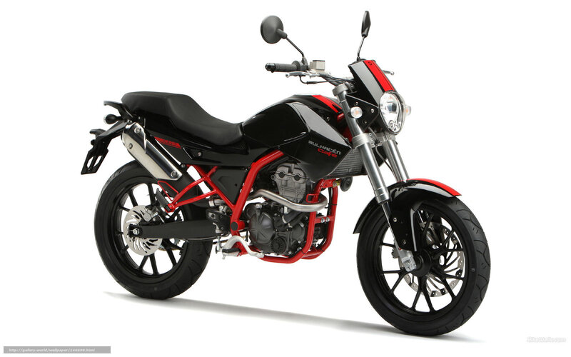 Black and Red Motorcycle — Neutral, Photograph, Seat, Exhaust, Headlight