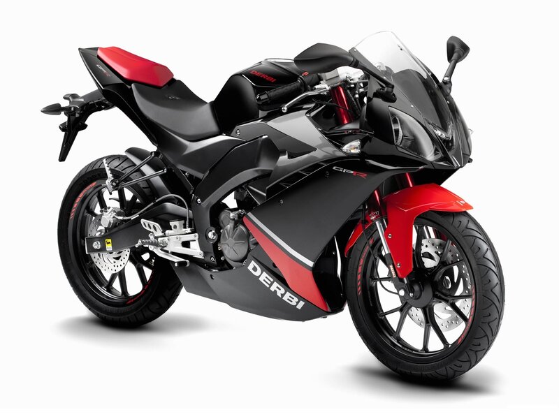 Black and Red Motorcycle — Neutral