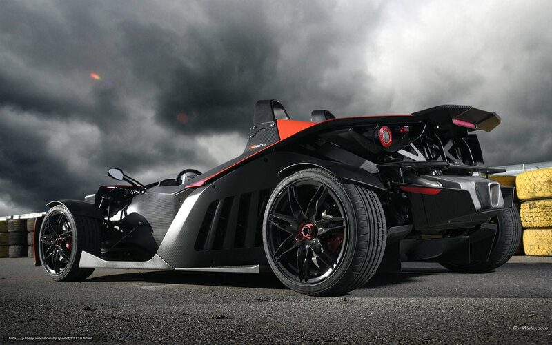 Black and Red Race Car — Dramatic