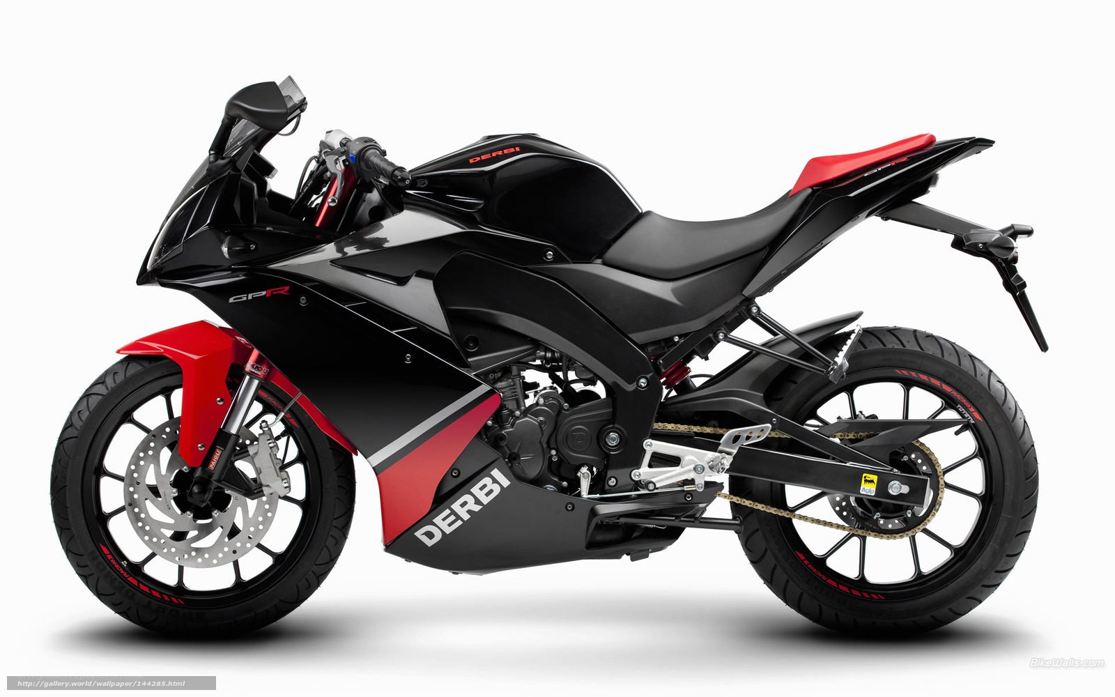 black and red sport motorcycle