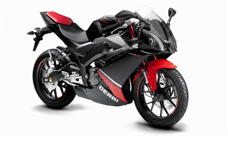 Black and Red Sport Motorcycle — Neutral