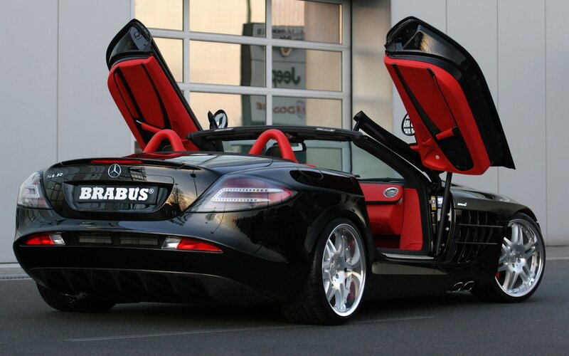 Black and Red Sports Car — Dramatic, Afternoon, Photograph