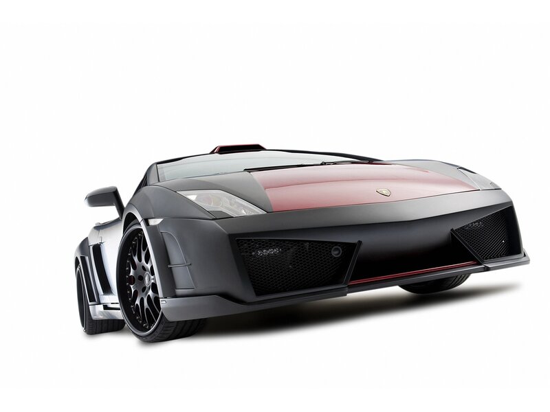 Black and Red Sports Car — Dramatic, Photograph, Hood