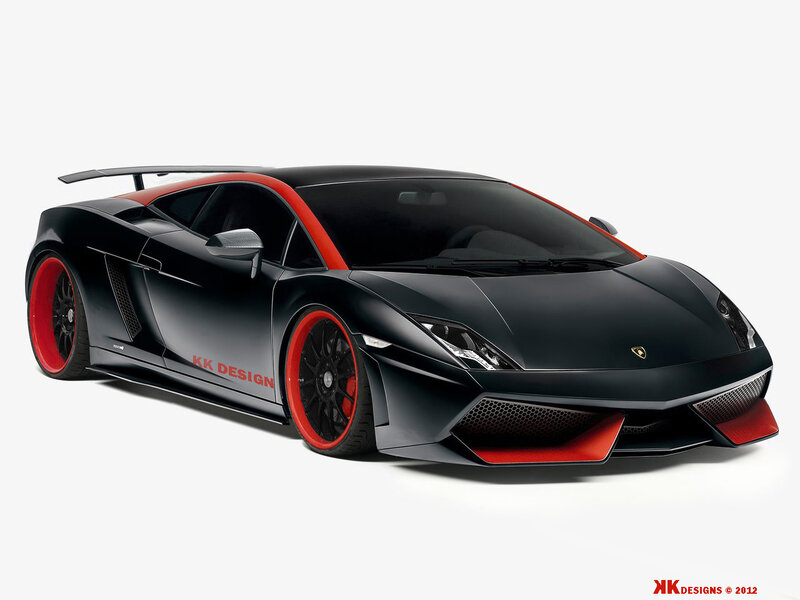 Black and Red Sports Car — Dynamic, 3d Render