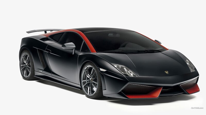 Black and Red Sports Car — Neutral, Photograph, Wings