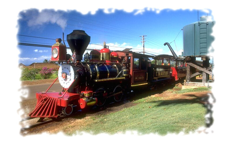 Black and Red Steam Train