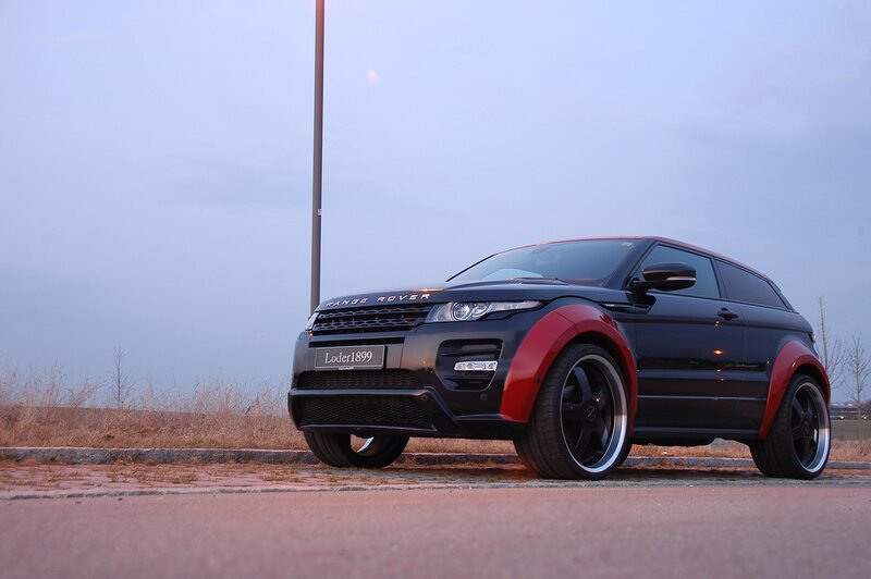 Black and Red SUV — Calm