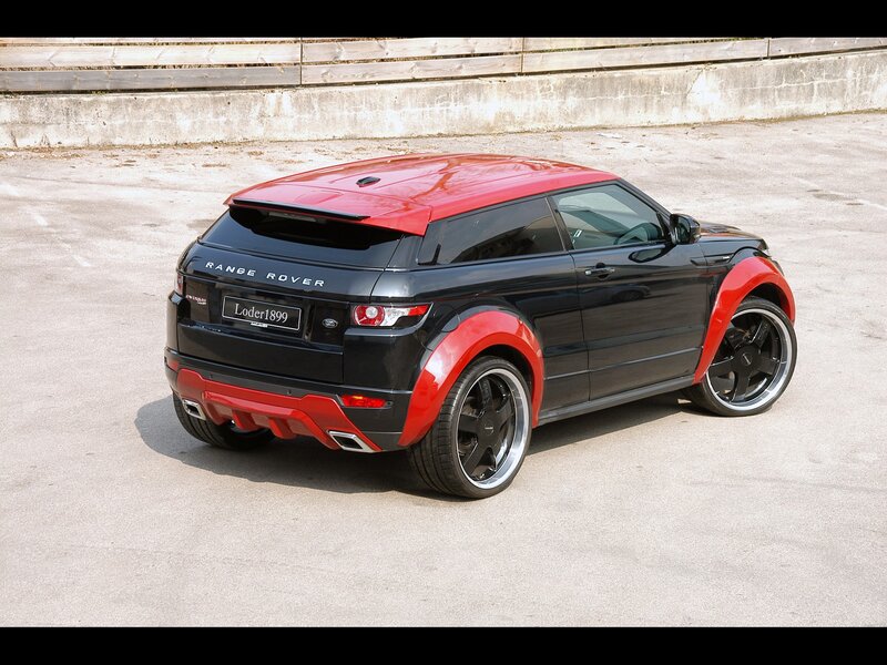 Black and Red SUV — Neutral, Afternoon, Photograph