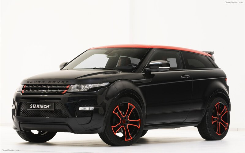 Black and Red SUV — Neutral, Photograph, Car