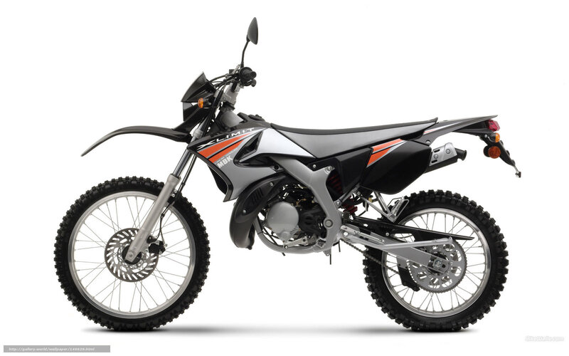 Black and Silver Dirt Bike — Neutral