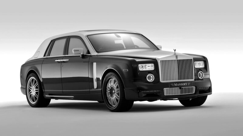 Black and Silver Limousine