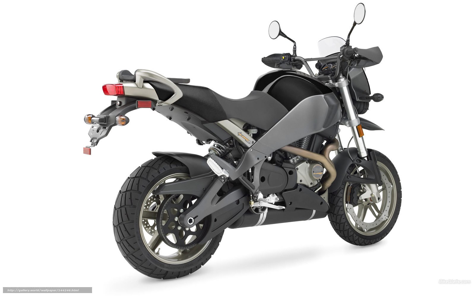 black and silver motorcycle