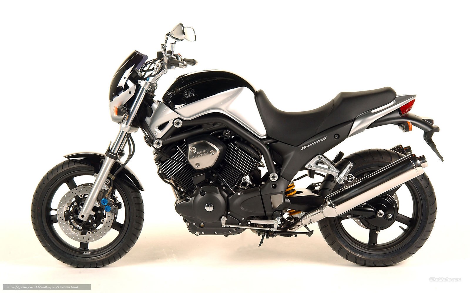 black and silver motorcycle