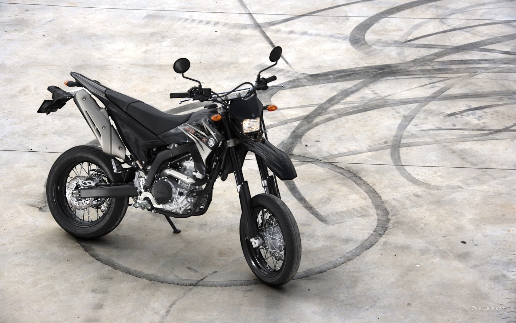 black and silver motorcycle