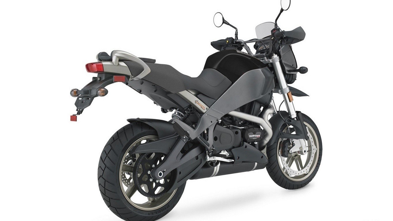 black and silver motorcycle