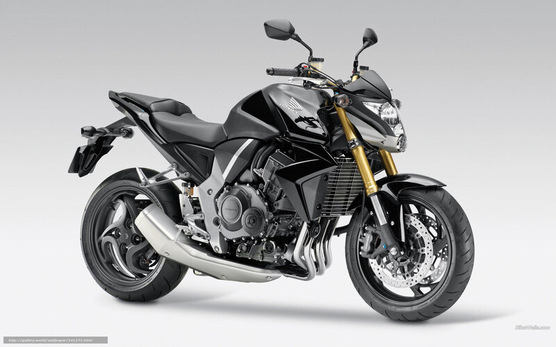 Black and Silver Motorcycle — Neutral, Photograph, Gold Front Forks