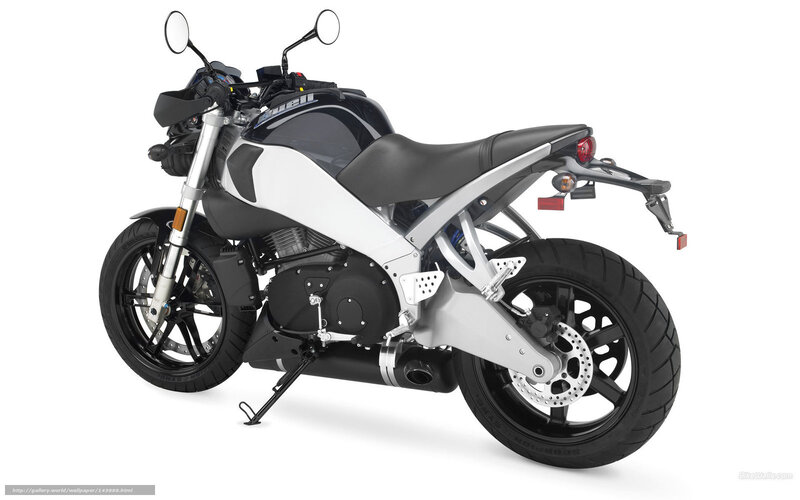 Black and Silver Motorcycle — Neutral, Photograph, Mirror