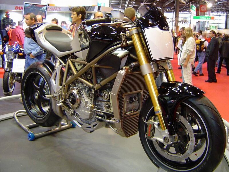 Black and Silver Motorcycle — Neutral, Photograph, People