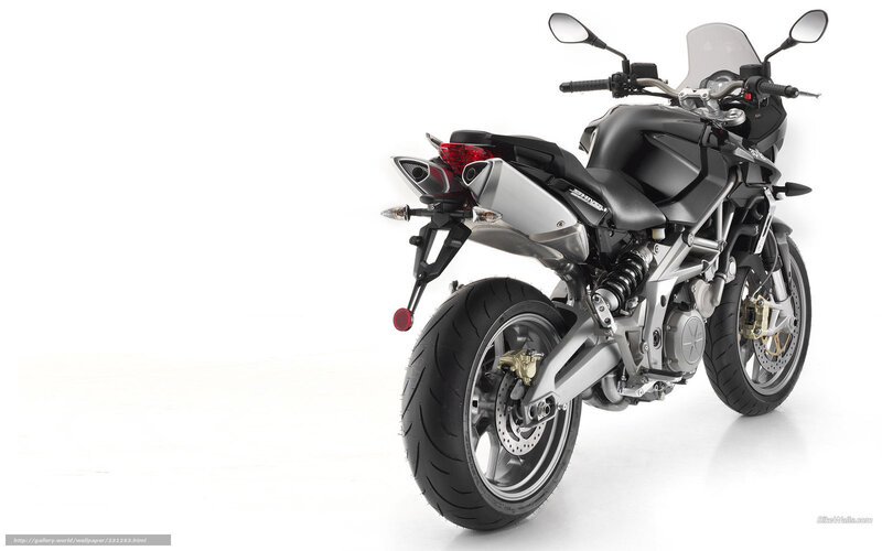 Black and Silver Motorcycle — Neutral, Photograph, Rear View