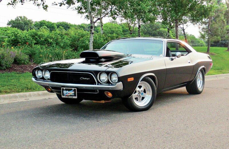 Black and Silver Muscle Car — Calm
