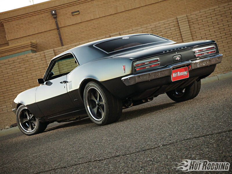 Black and Silver Muscle Car — Dramatic, Afternoon