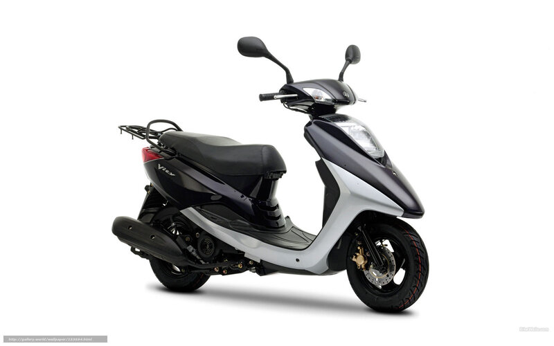Black and Silver Scooter — Neutral, Photograph, Seat, Handlebars