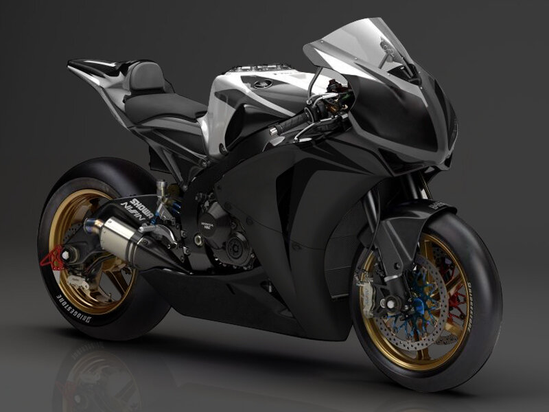 black and silver sport motorcycle