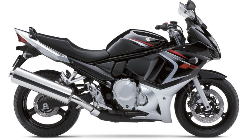 black and silver sport motorcycle