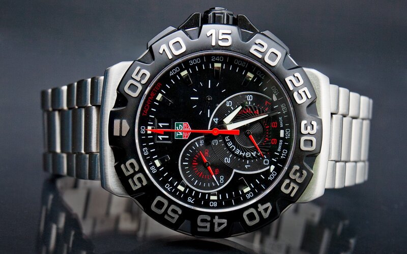 Black and Silver Watch — Neutral, Photograph