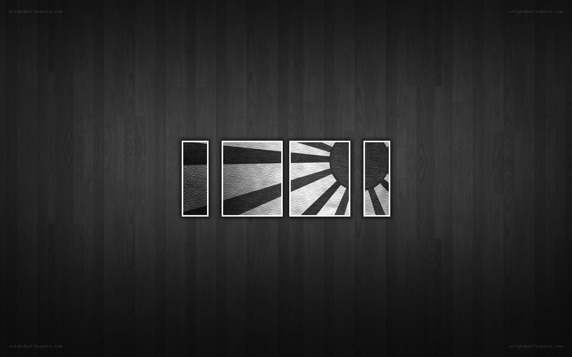 black and white abstract art