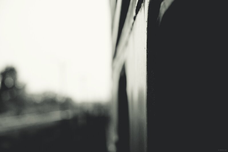 black and white abstract photo