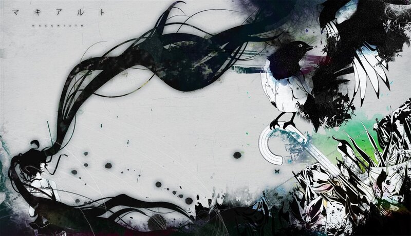 Black and White Bird — Dramatic