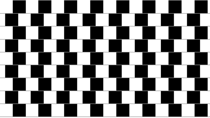 Black and White Checkerboard — Neutral, Abstract