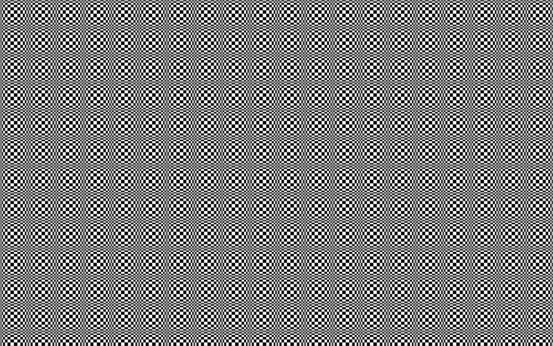 Black and White Checkerboard Pattern — Abstract