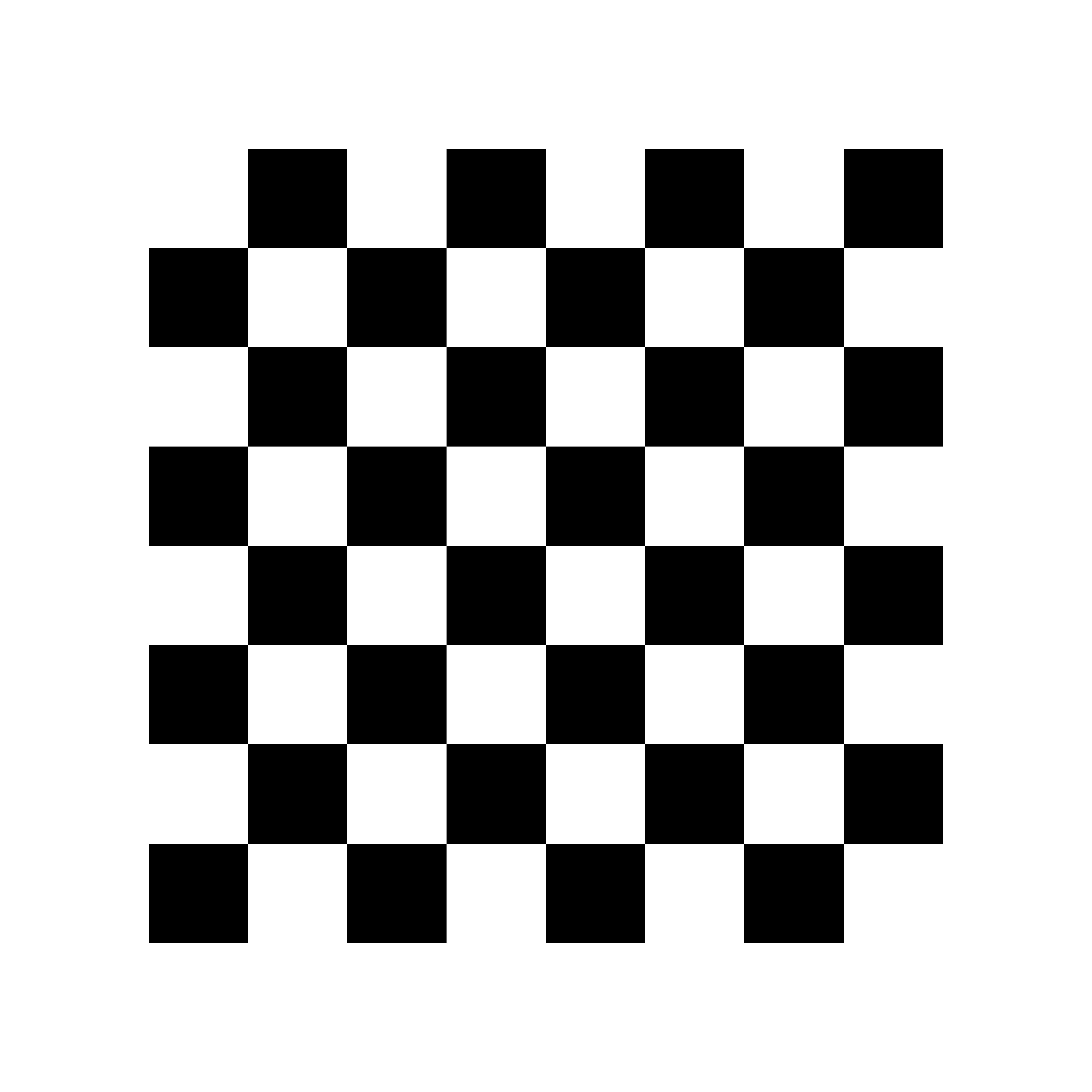 black and white checkerboard