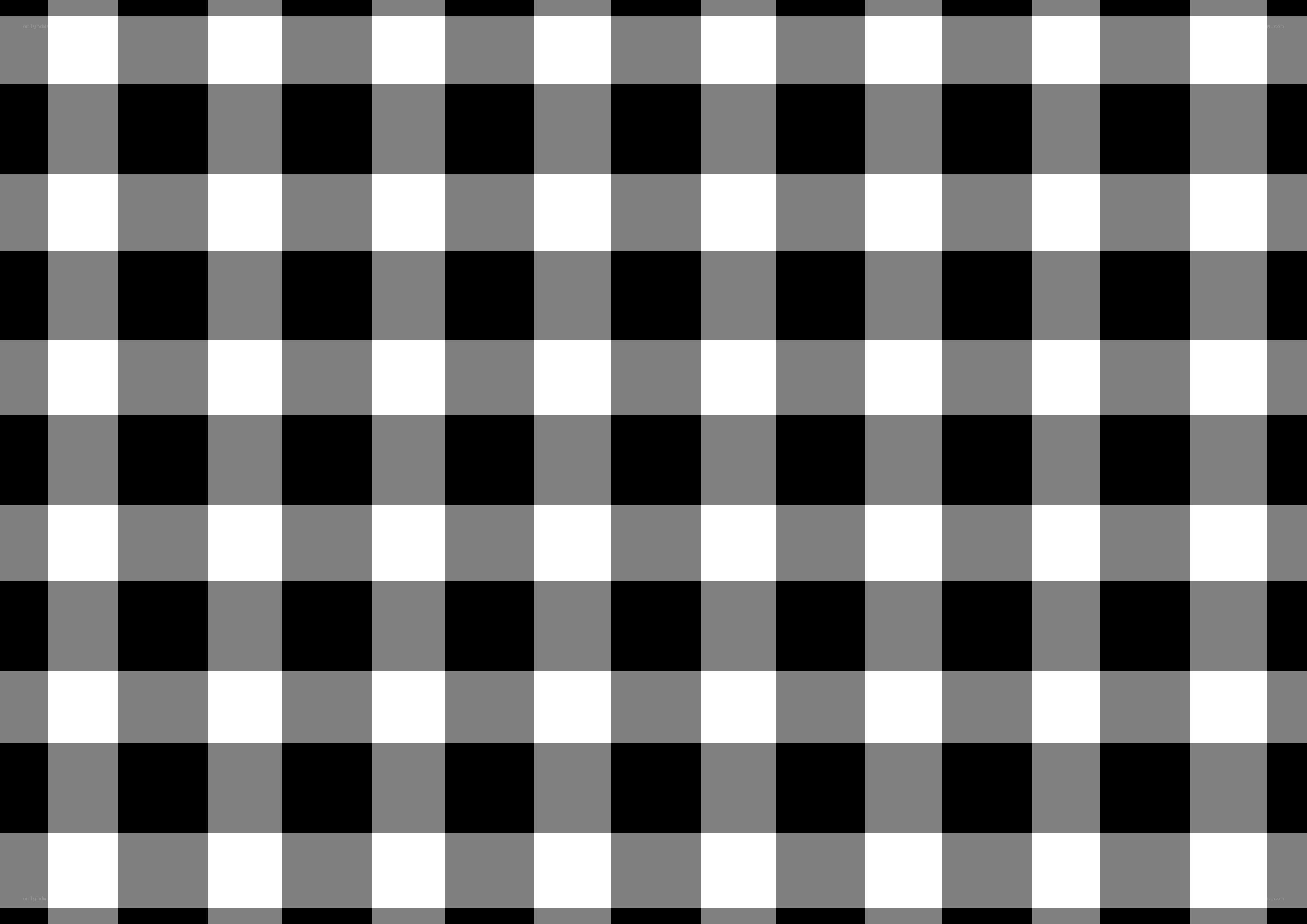 black and white checkered pattern