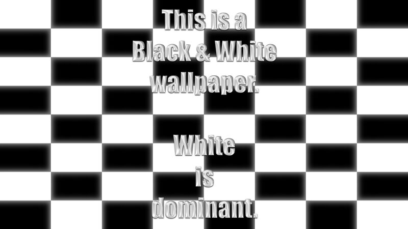 Black and White Checkered Pattern — Neutral