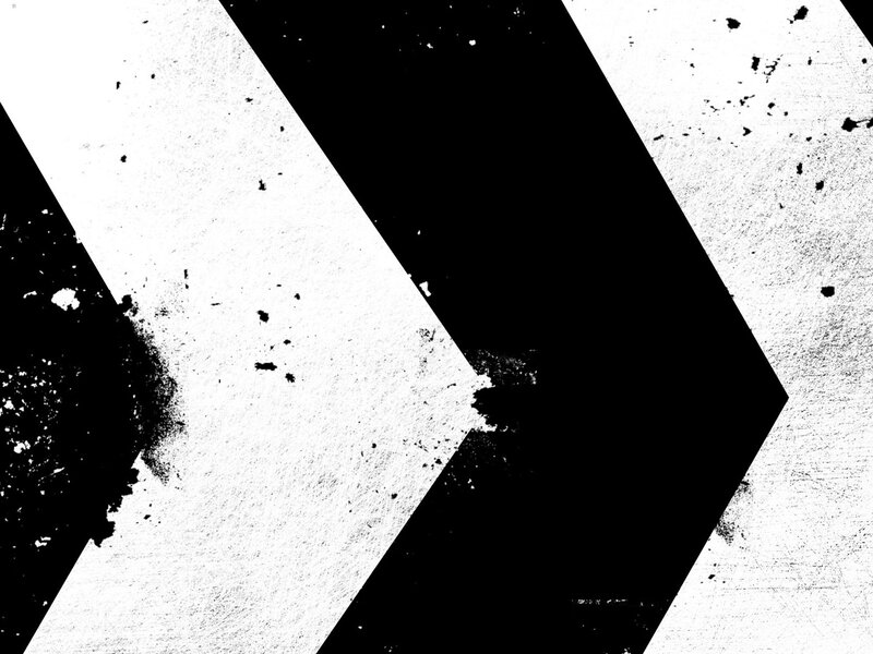 Black and White Chevron Pattern — Neutral