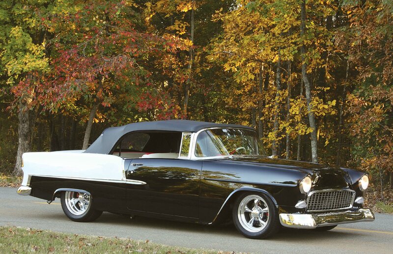 Black and White Convertible Car