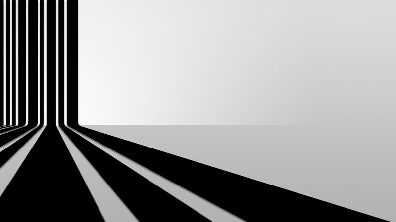 Black and White Corridor