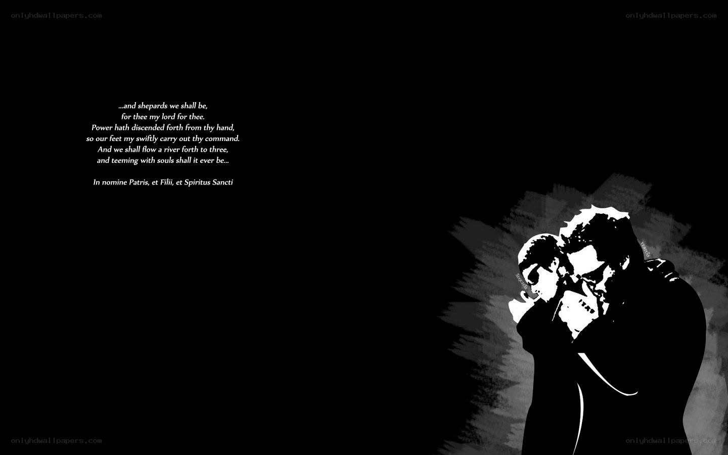 black and white couple embrace