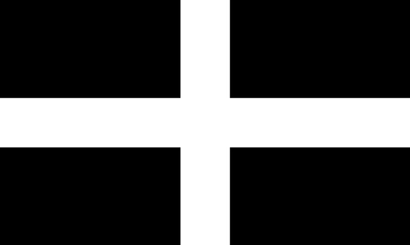 Black and White Cross