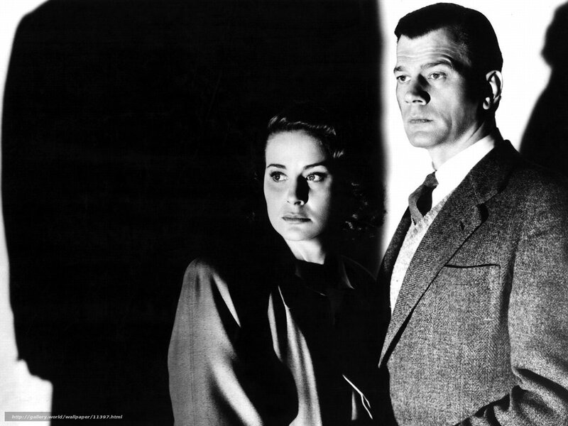 black and white film still