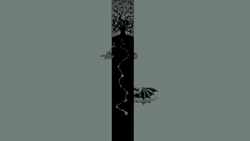 Black and White Illustration — Gray