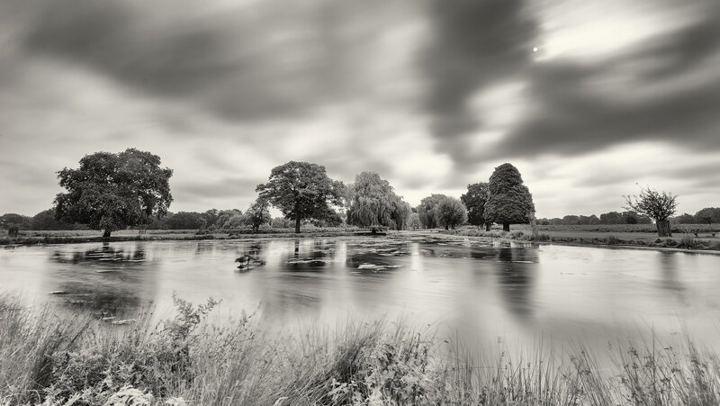 Black and White Landscape