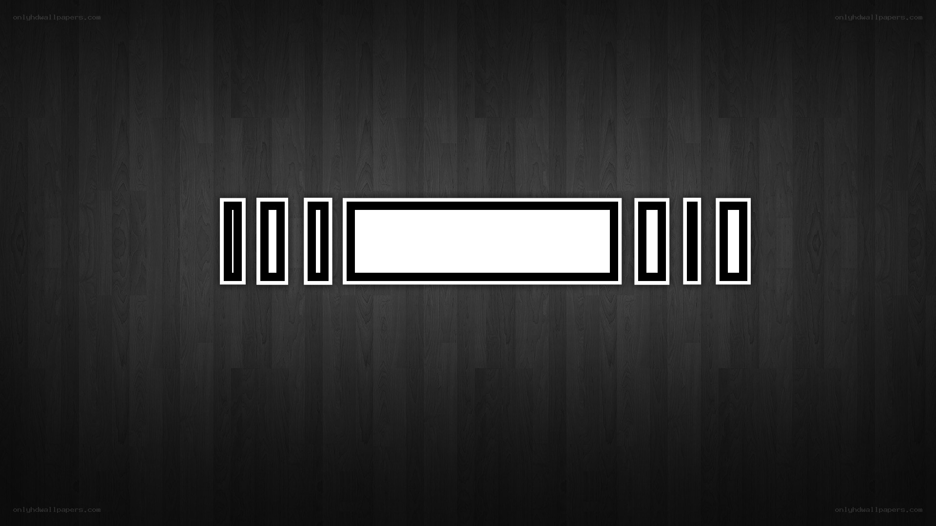 black and white loading bar