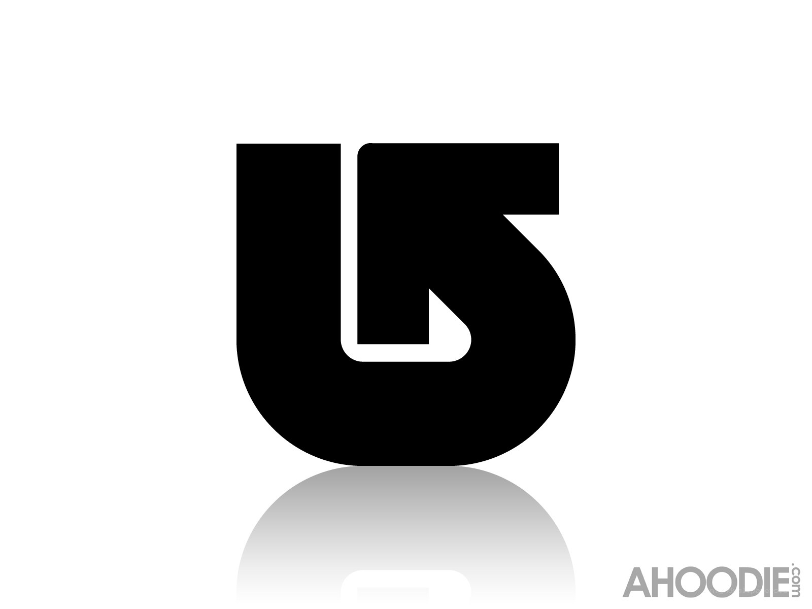 black and white logo design