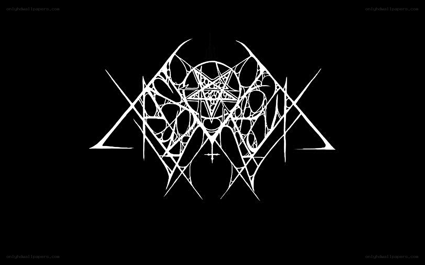 black and white logo design