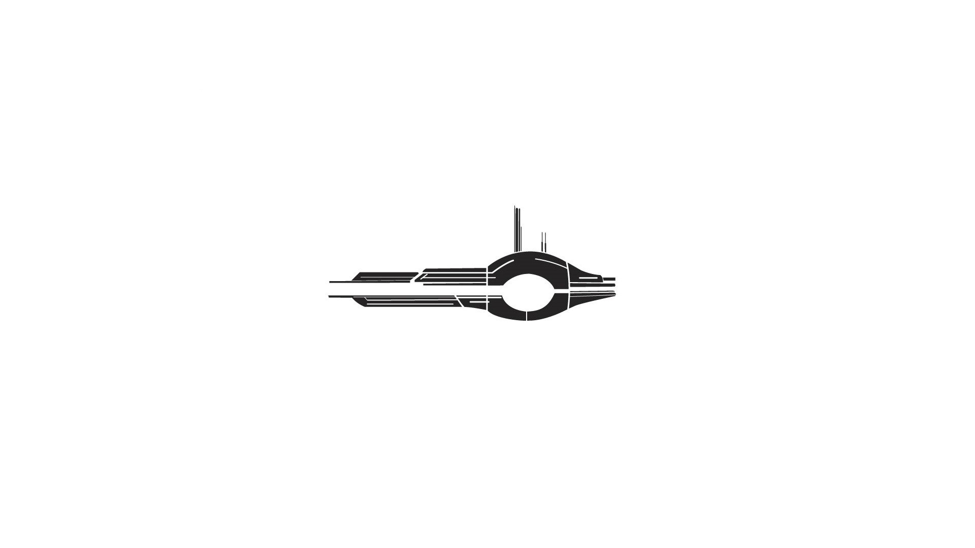 black and white logo design