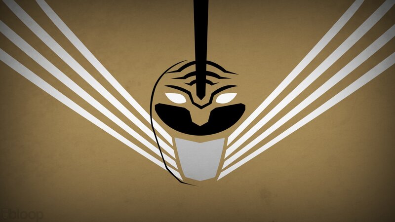 Black and White Mask — Brown